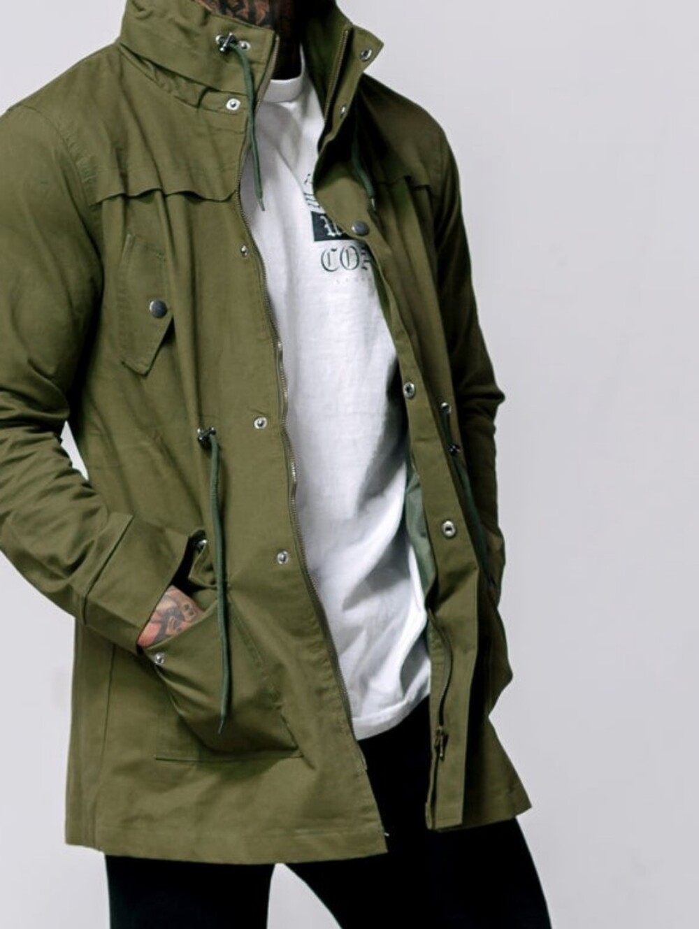 Top Threads Women's Unisex G3SG1 jacket military army green khaki parka S new